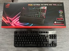 ASUS ROG Strix Scope TKL Deluxe USB Gamingtastatur - Schwarz