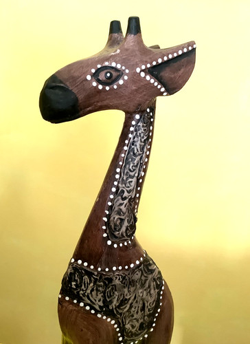 Giraffe leichtholzschnitzerei - giraffe,