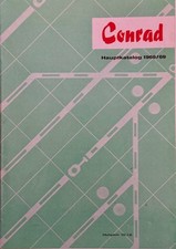 Modellbahnkatalog Conrad 1968/69 Format DIN A 5