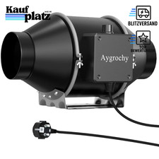 Rohrventilator 100mm 363 m³/h