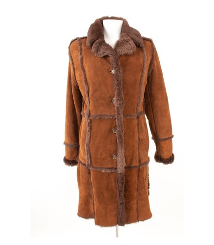 Shearling lammfellmantel - shearling,