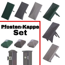 Doppelstabmattenzaun Zaunkappen Pfostenkappen für Zaun Pfosten Abdeckung 40x60mm