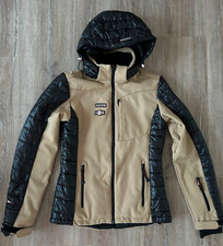 Softshell Jacke Soft Icepeak 36 S Beige Frühjahr Ski Outdoor Wander Stretch TOP