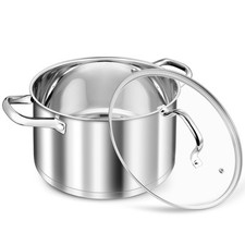 Großer Edelstahltopf 24 cm