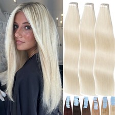 60 Stück Tape in Echthaar