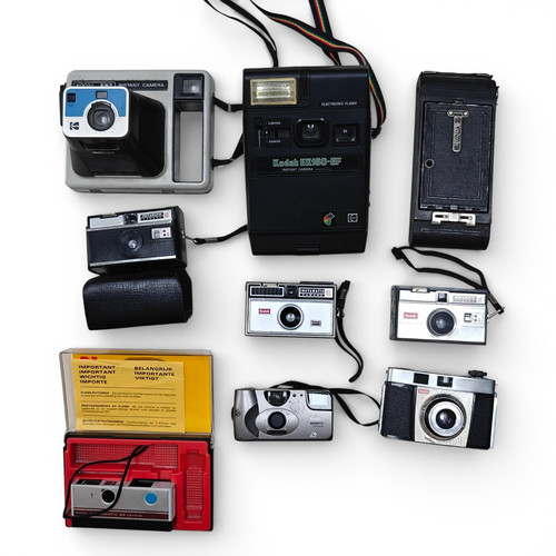Kodak filmkameras vintage - 9x,