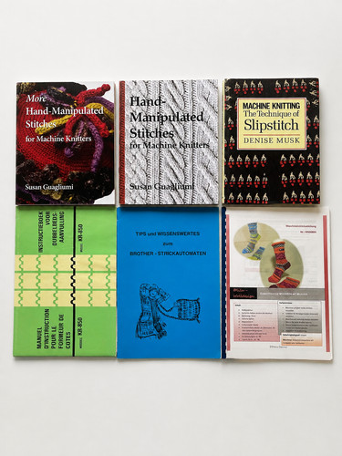 Bücherset strickmaschine - strickmaschine, –