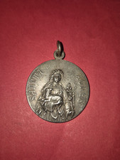 Sancta Agnes und Maria Religiose Medaille , mit Anhänger , F2