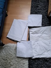 Vintage Bettwäsche/ Kopfkissen/ Bettlaken 