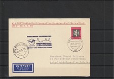 DDR Postkarte Lufthansa