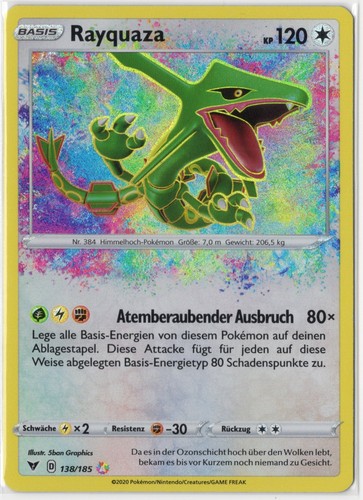 Rayquaza 138 185 viv - |, |