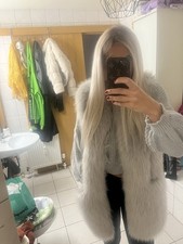 Fake fur kunstfell - weste, long