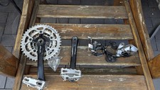 Kurbelgarnitur 3 fach Shimano Deore LX Umwerfer Schaltwerk 