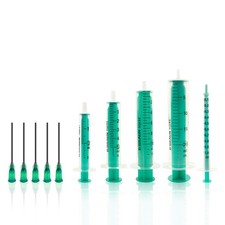 5 Stück Spritzen-Set mit stumpfer Nadel verschiedene Größen