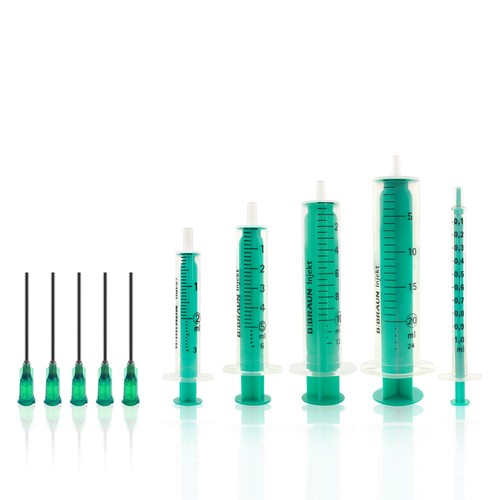 Stück spritzen set - stück, mit