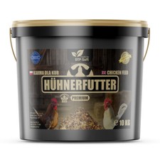 10 kg Hühnerfutter Premium Geflügelfutter Geflügelkörner Mix 10kg Eimer