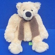 KIK-ERIK-I SIGIKID TEDDY BÄR STOFFTIER 35 CM BEAR PLÜSCHTIER SCHAL