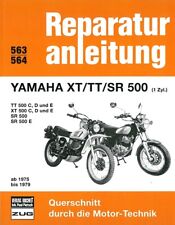 Yamaha XT/TT/SR 500 (1 Zyl.) Reparaturanleitung Reparatur-Buch/Handbuch/Wartung