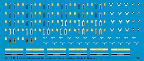 Peddinghaus decals 4511 - 1/16,