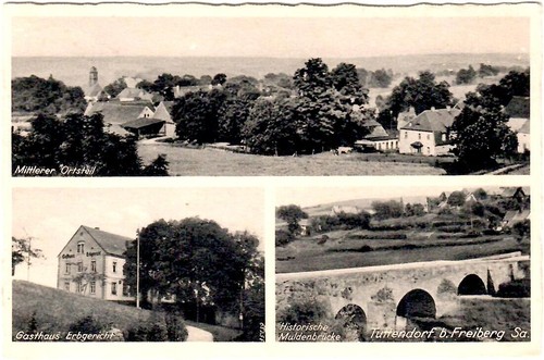 Tuttendorf bei freiberg - ak,