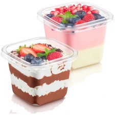 Dessertbecher Plastik