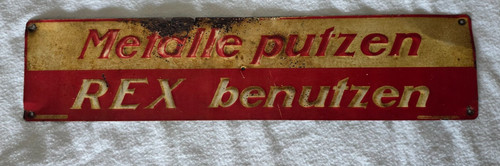 Original sehr altes rex - sehr,