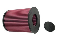 K&N Filters E-9289 Zylindrisch Sportluftfilter Rot 195mm Höhe