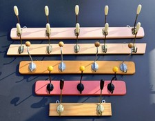 5 Stück Garderobenleisten