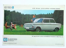 *** 60er Jahre NSU Prinz 4 L Prospekt
