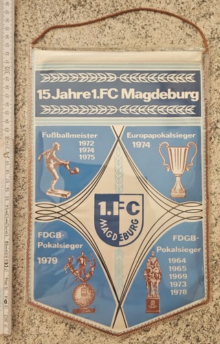 Magdeburg fussballwimpel - 1., fc