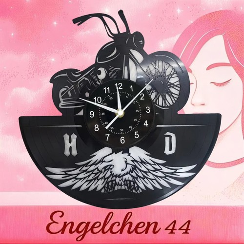 Motorrad wanduhr - wanduhr, im
