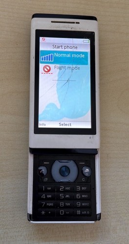 Sony ericsson aino - aino, weiß