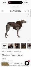 Bondir Merino Down West Size L