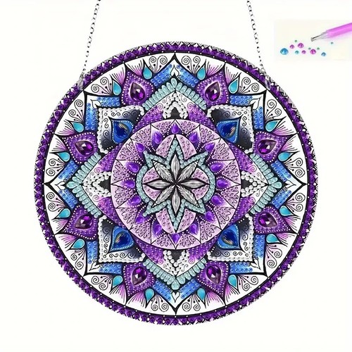 Diamond painting fensterbild - diamond,