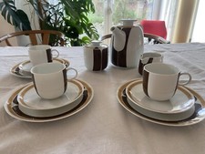 Melitta Lindau braun Porzellan 70er sehr gut 