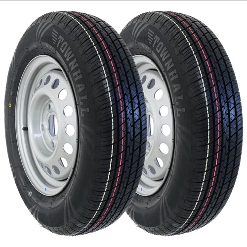 Komplettrad anhänger - 2x,