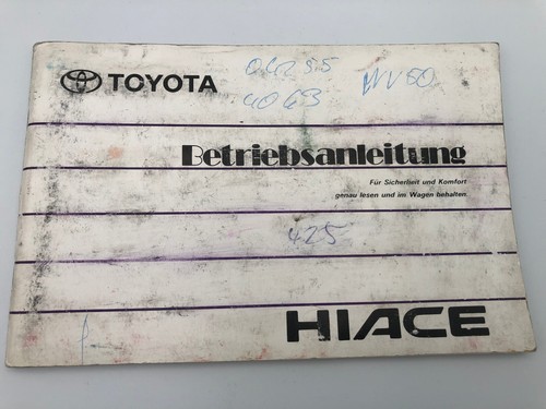 Toyota hiace h100 - hiace,