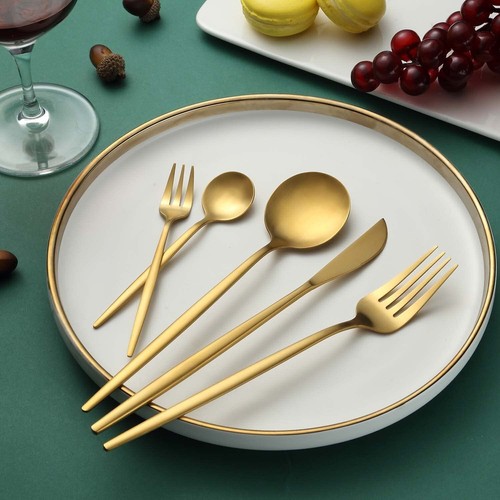 60teilig gold edelstahl - 60teilig,
