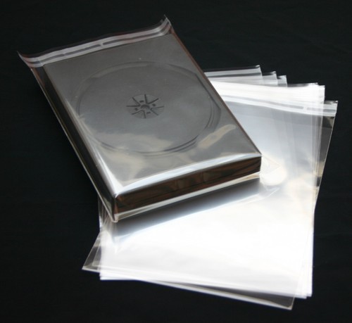 100 dvd schutzhüllen mit - st.,