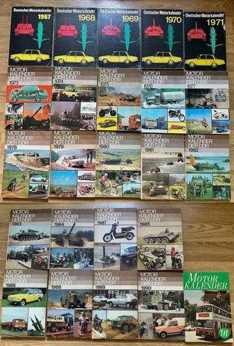 Motorkalender der ddr - der, 1967