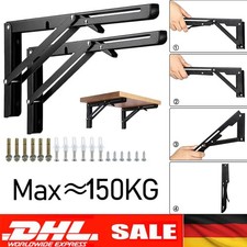 2x Klappkonsole Regal Ausleger