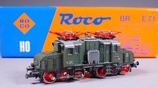 H0 DC Roco 04196A E-Lok BR E 71 33 DRG in OVP #MO_681
