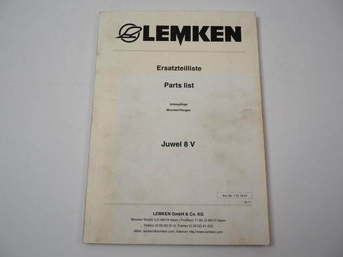 Lemken juwel anbaupflug - 8,