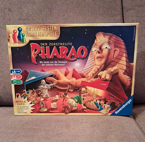 Der zerstreute pharao - zerstreute,