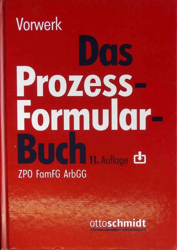 Das prozessformular buch - das, prozessformular-buch