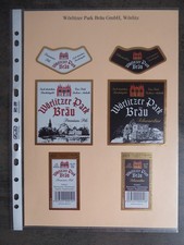 Bieretiketten, ST, Oranienbaum-Wörlitz, Wörlitzer Park Bräu GmbH