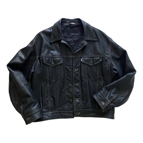 Levi lederjacke vintage - lederjacke,