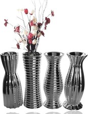 4er Set Keramik-Vase