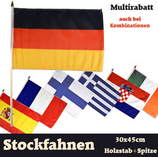 Stockfahne Flagge Winkfahne