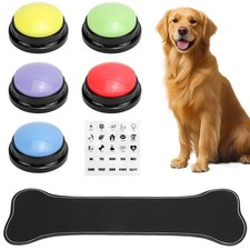® 5-Farben Hundeknopf für
